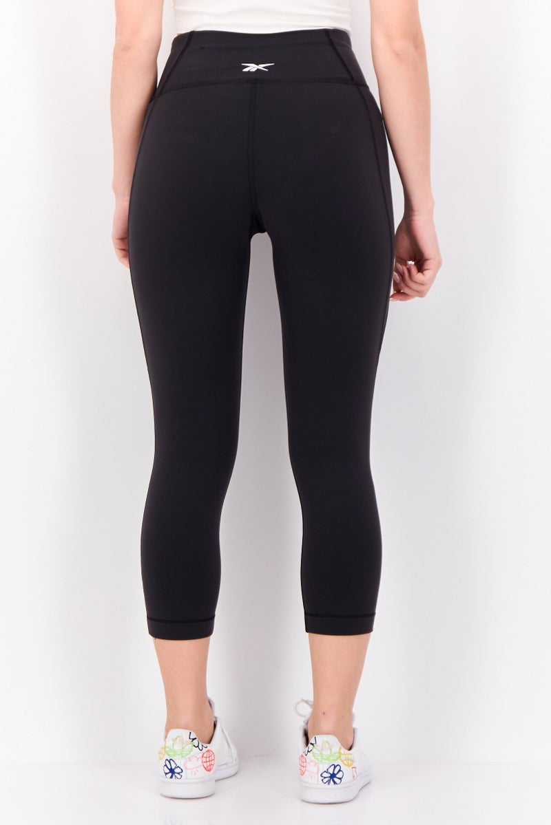 Reebok Women Sportswear Fit Training Tights, Black - Image 3